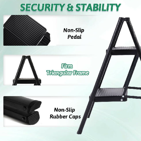 Multipurpose 4 Step Foldable Ladder
